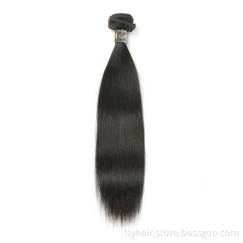 Overseas Brazilian Hair Straight Wholesale in Brazil, Virgin Brazilian Remy Hair WEAVING Silky Straight Wave >=25%